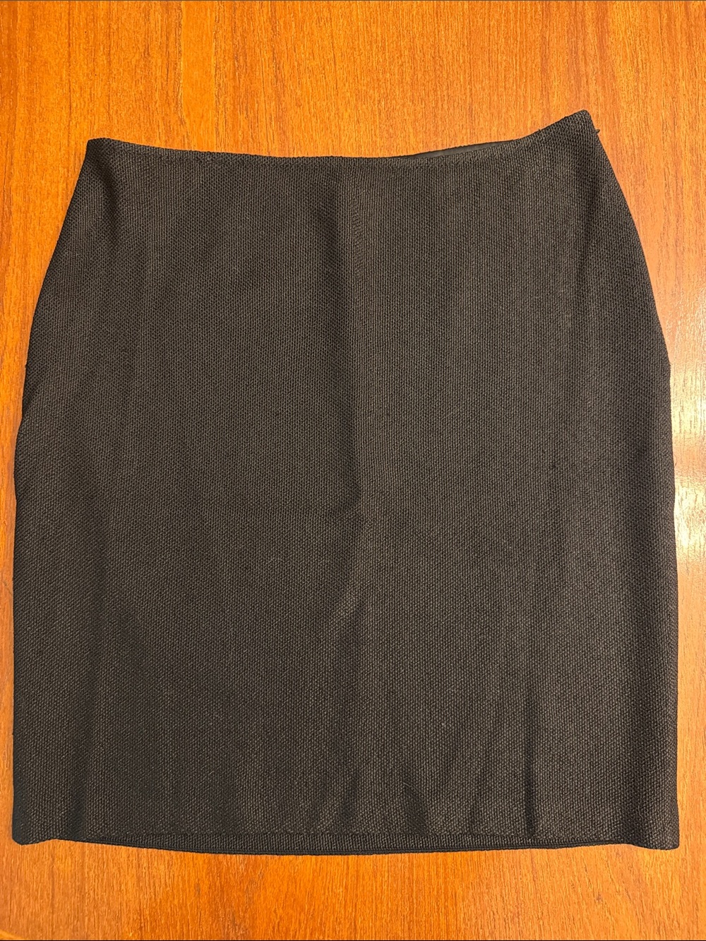 St. John Black Pencil Skirt